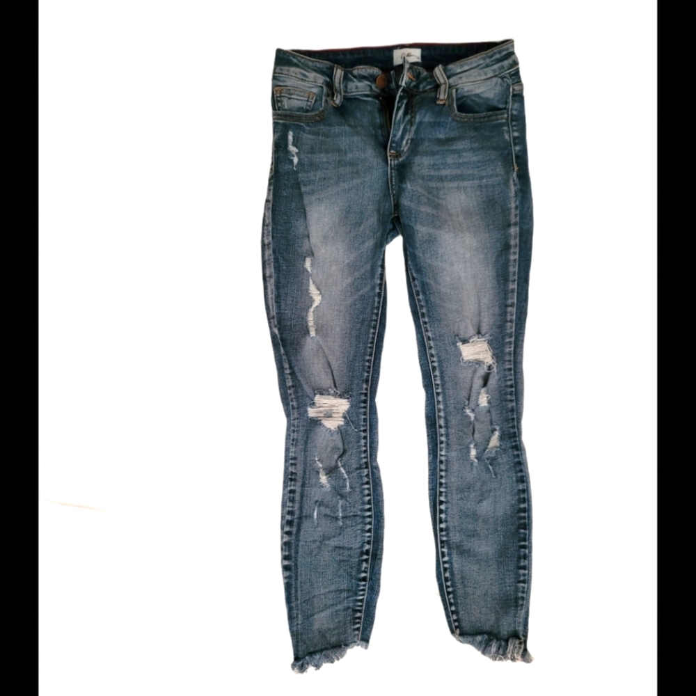 Cello faded denim jean